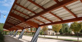 Pensilina parcheggio - Magione PG